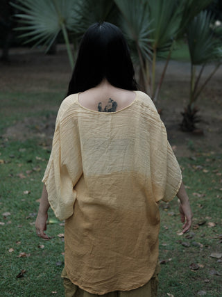 Sunehri Asymmetric Tunic