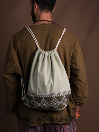 Tribal Drawstring Bag