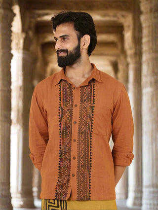 Acharya Shirt Full-sleeve