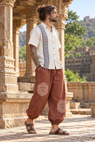 Gambheera Shirt Half-sleeve