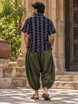 Zigzag Baggy Shirt