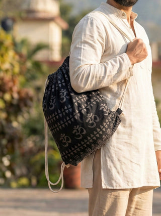 Om Drawstring Bag