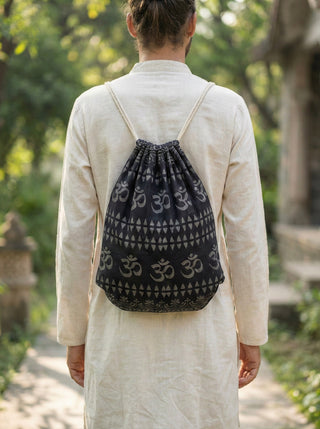 Om Drawstring Bag