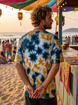 Holi Glow Namaste T-Shirt