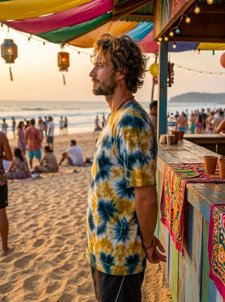 Holi Glow Namaste T-Shirt
