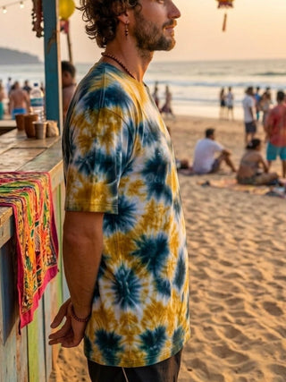 Holi Glow Namaste T-Shirt