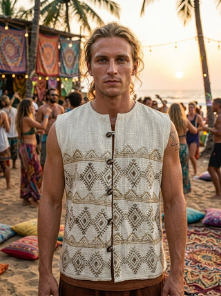 Tribal Nomad Sleeveless Vest
