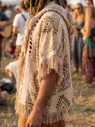 Manu Fringe Poncho