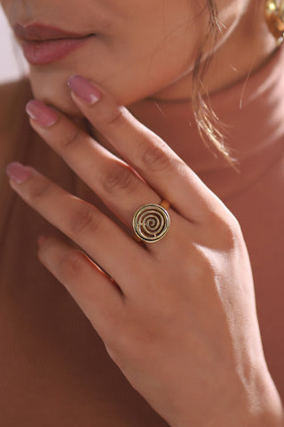 Spiral ring