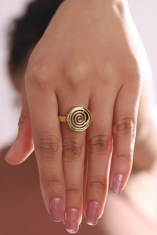 Spiral ring