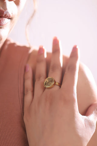 Spiral ring