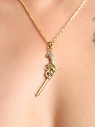 Gun Necklace