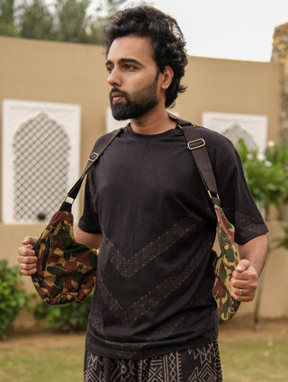 Velora Camouflage  Festival Bag