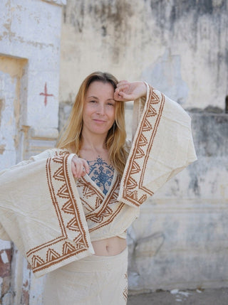 Naaya Wrap Top