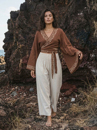 Iwakuni Wrap top
