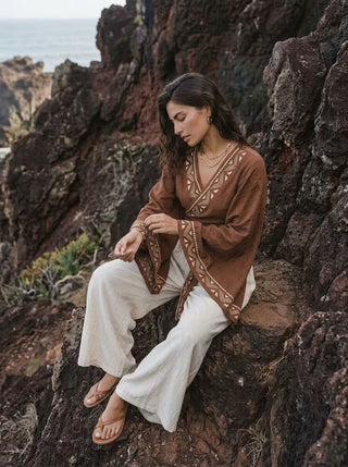 Iwakuni Wrap top