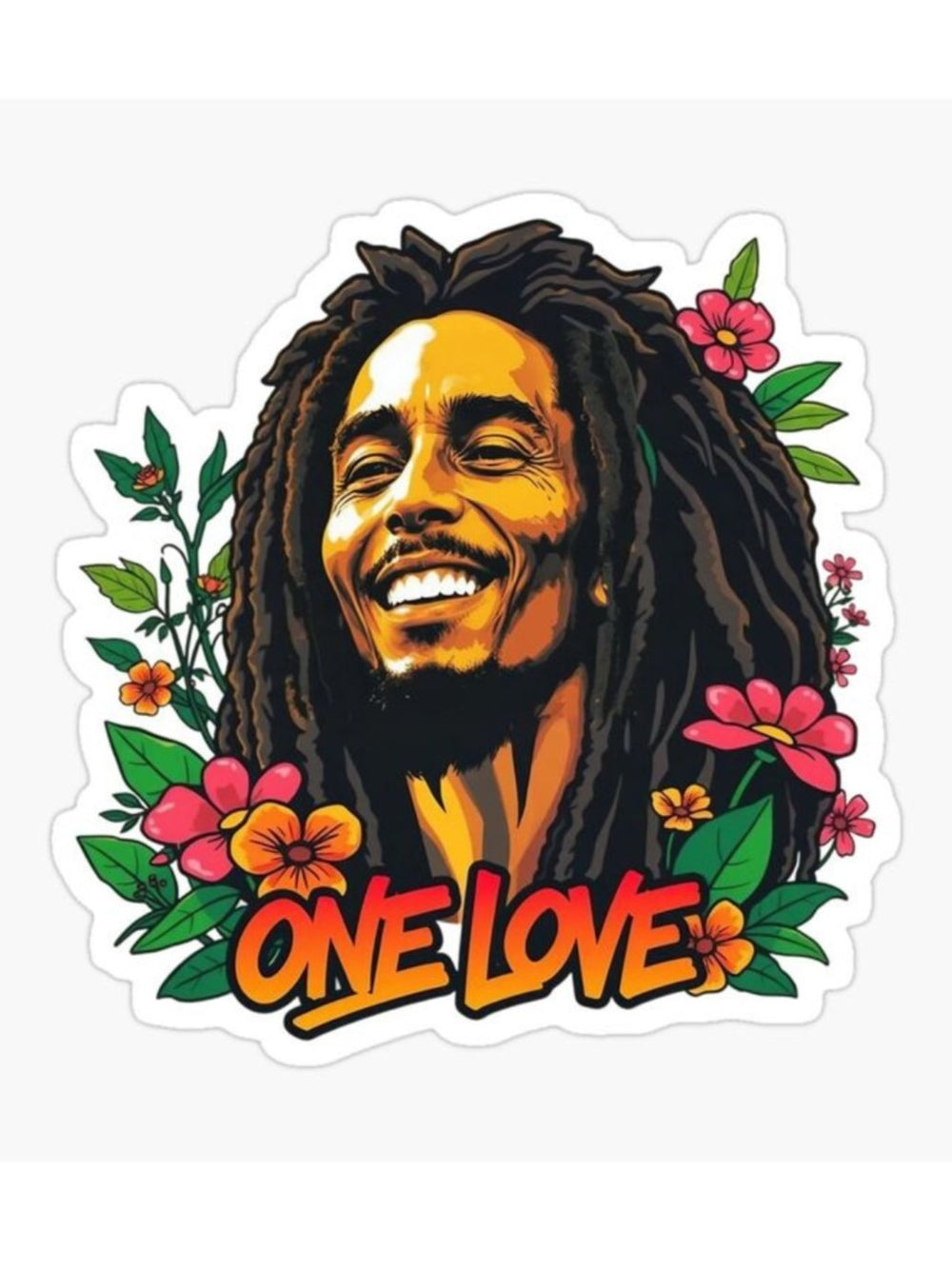One Love Sticker