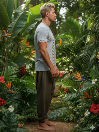 Aadi Tribal Print Cotton T-Shirt