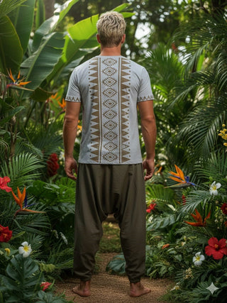 Aadi Tribal Print Cotton T-Shirt