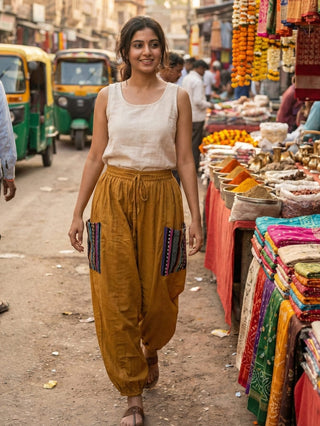 Gypsy Trail Pocket Harem Pants