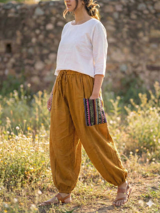 Gypsy Trail Pocket Harem Pants