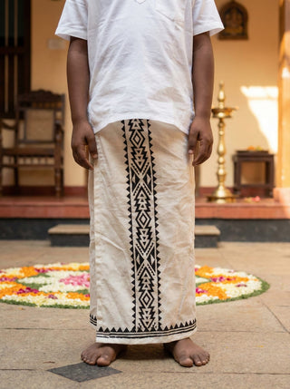 Tribal Weave Kids Dhoti
