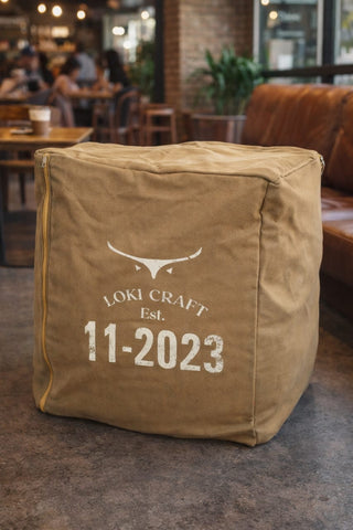 Indiana Cube Shape Bean Bag