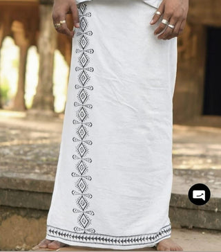 Dharava Tribal Cotton Dhoti