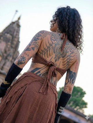 Yaska Top Boho Halter Tube Top – Tribal Festival Wear Women