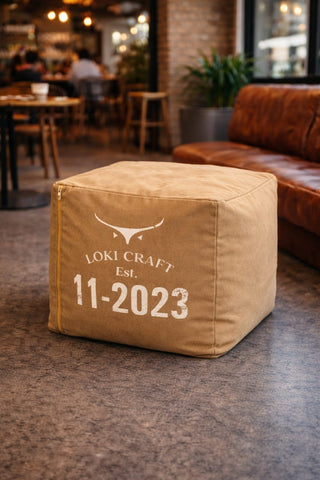 Indiana Cube Shape Bean Bag