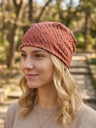 Boho Tribal Print Cotton Bandana with African