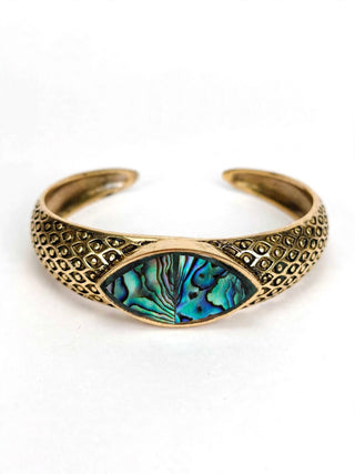 Neelma – Abalone Shell Statement Cuff