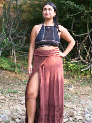 Althea Wrap Skirt - Crystal Heal