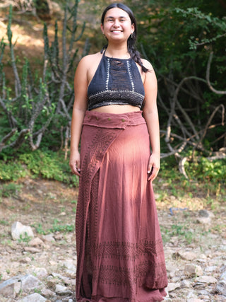 Althea Wrap Skirt - Crystal Heal