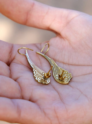 Angel Wings Ear cuffs - Crystal Heal