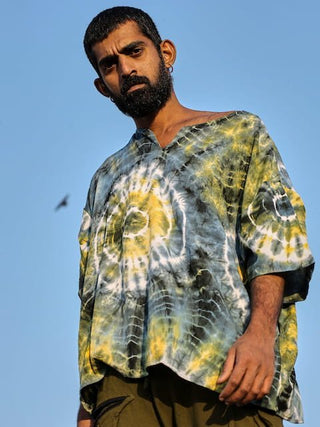 Baggy Tie - Dye T-shirt - Crystal Heal