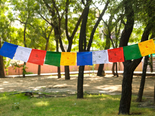 Buddhist Prayer flag - Crystal Heal