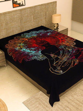 Budha Bed sheet - Crystal Heal