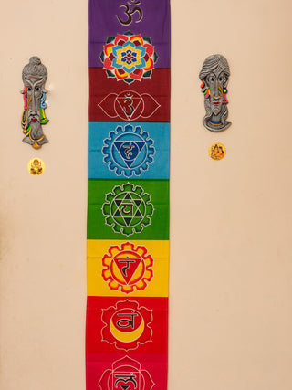 Chakras Wall Hanging - Crystal Heal