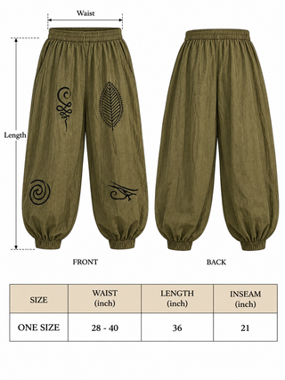 Earthbound Harem Pants