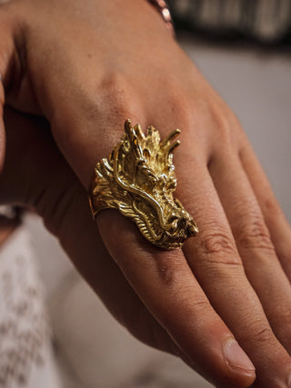 Dragon Ring - Crystal Heal