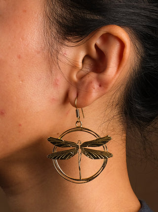 Dragonfly earrings - Crystal Heal