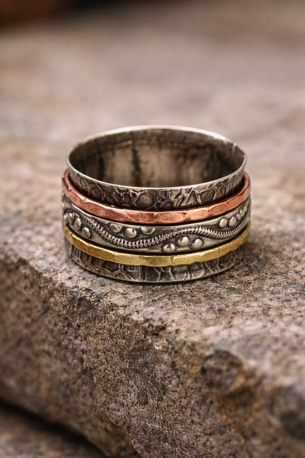Stapelbarer Stammes-Bandring