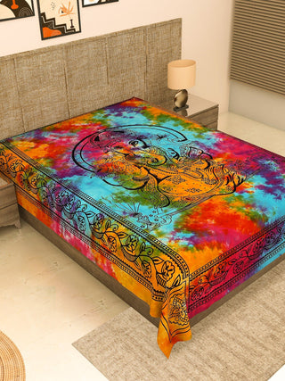 Ganesha Bed sheet - Crystal Heal