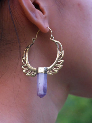 Gemwing Earrings - Crystal Heal