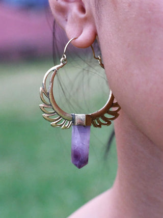 Gemwing Earrings - Crystal Heal