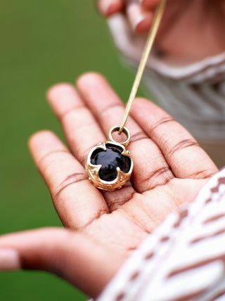 Gold Snitch Necklace - Crystal Heal