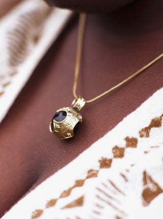 Gold Snitch Necklace - Crystal Heal