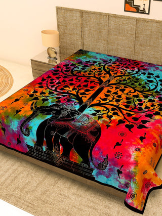 Hadhi tree Bed sheet - Crystal Heal