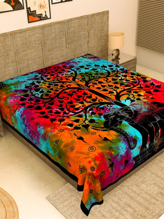 Hadhi tree Bed sheet - Crystal Heal